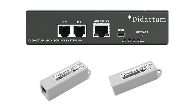 didactum - Monitoring System 50 Bundle Temperatur und Luftfeuchte